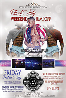 RT Productions ATL — Official Event Flyer